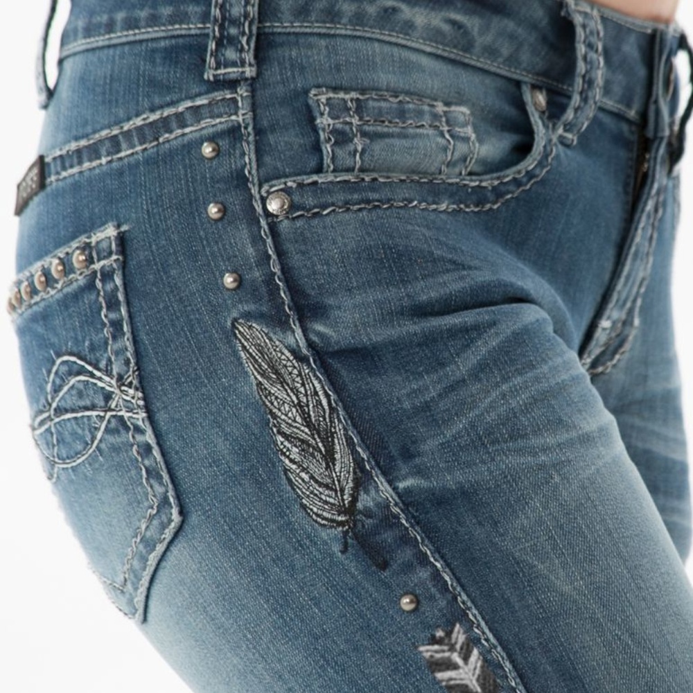 Cowgirl Tuff Brave Wing Silver